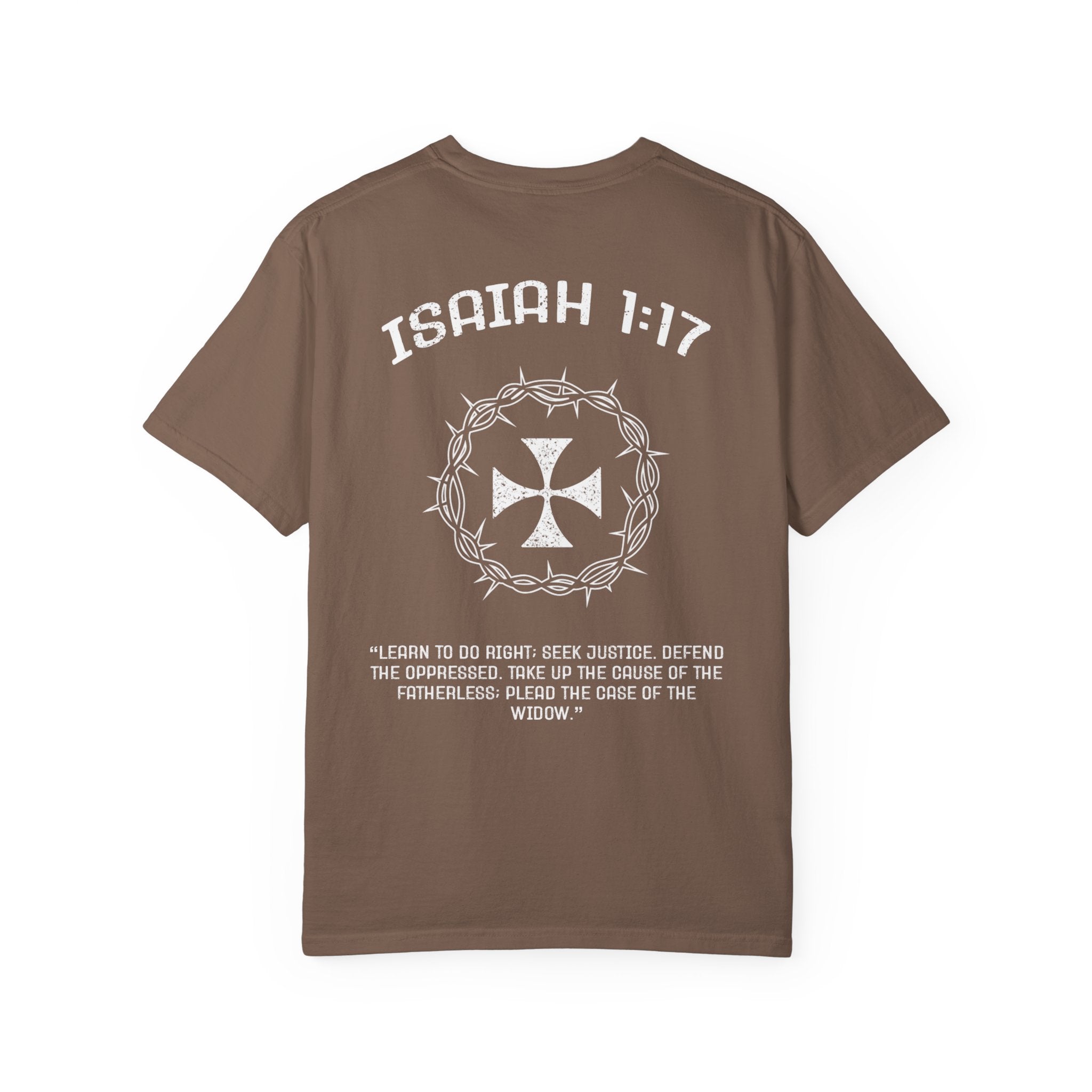 Isaiah 1:17 | T-Shirt