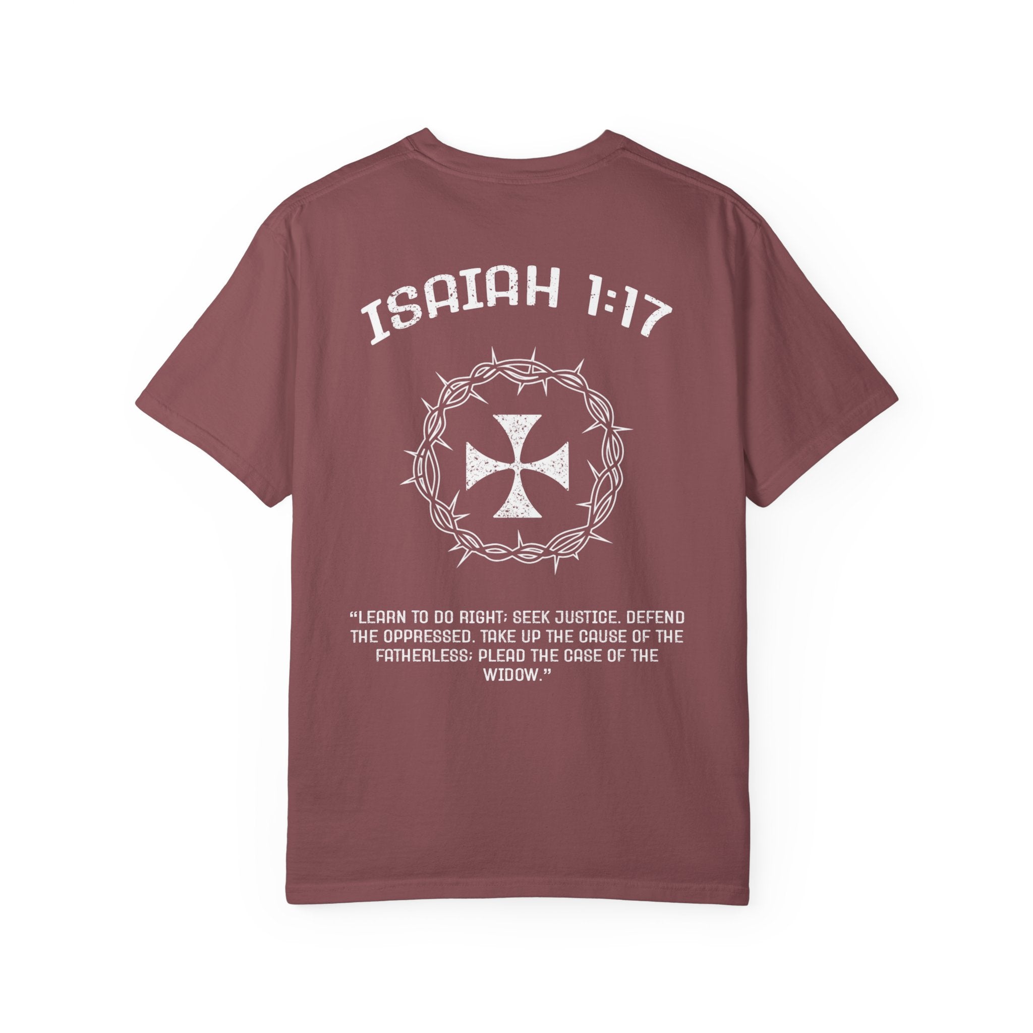 Isaiah 1:17 | T-Shirt