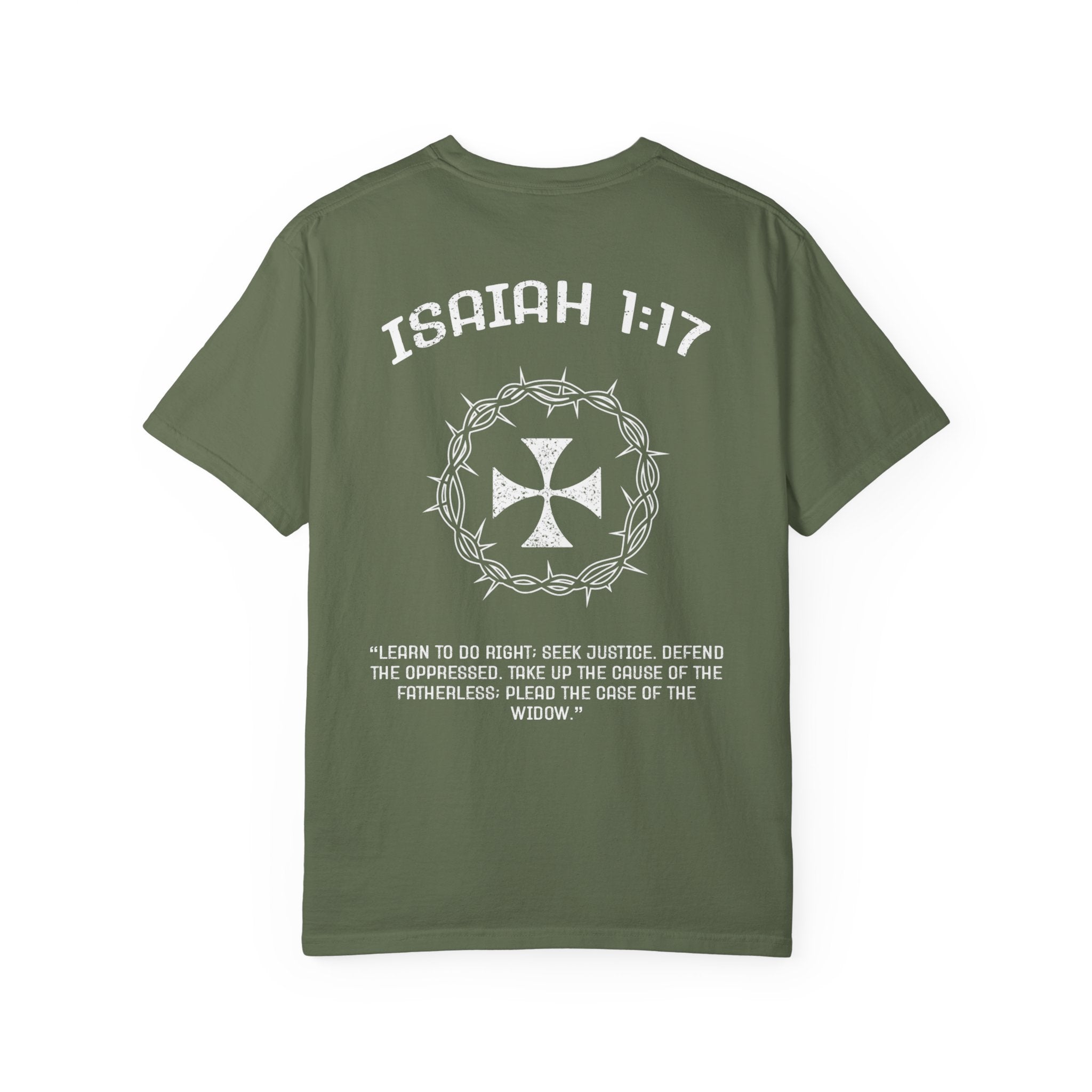 Isaiah 1:17 | T-Shirt